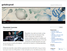 Tablet Screenshot of golubicprod.wordpress.com