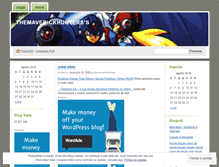 Tablet Screenshot of maverickhunters.wordpress.com
