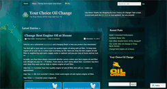 Desktop Screenshot of changebestengineoilathouse.wordpress.com