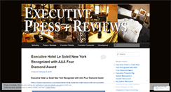 Desktop Screenshot of executivepress.wordpress.com