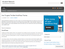 Tablet Screenshot of ikorakritnetwork.wordpress.com