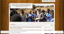 Desktop Screenshot of projectgazellemalawi.wordpress.com