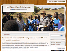 Tablet Screenshot of projectgazellemalawi.wordpress.com