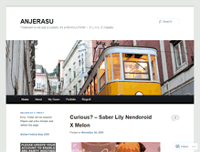 Tablet Screenshot of anjerasu.wordpress.com