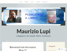 Tablet Screenshot of mauriziolupi.wordpress.com