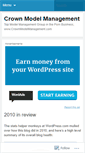 Mobile Screenshot of crownmodel.wordpress.com