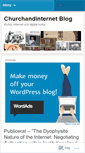 Mobile Screenshot of churchandinternet.wordpress.com