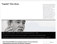 Tablet Screenshot of capitaovitoralves.wordpress.com