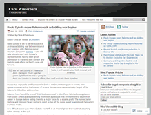 Tablet Screenshot of chriswinterburn.wordpress.com