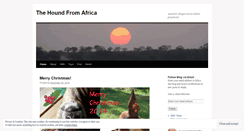 Desktop Screenshot of africanhounds.wordpress.com