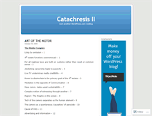 Tablet Screenshot of catachresis2.wordpress.com
