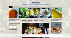 Desktop Screenshot of godgreskmat.wordpress.com