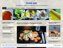 Tablet Screenshot of godgreskmat.wordpress.com