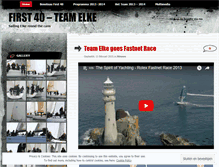 Tablet Screenshot of first40elke.wordpress.com