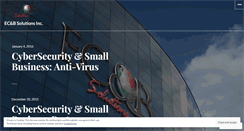 Desktop Screenshot of ecnbsolutions.wordpress.com