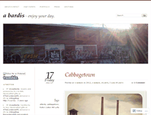 Tablet Screenshot of abardis.wordpress.com