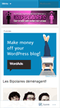 Mobile Screenshot of bipolaires.wordpress.com