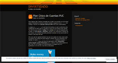 Desktop Screenshot of elmundodelabolsa.wordpress.com