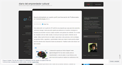 Desktop Screenshot of diariode1emprendedorcultural.wordpress.com