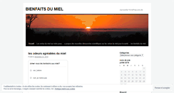 Desktop Screenshot of lesbienfaitsmiel.wordpress.com