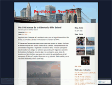 Tablet Screenshot of perdidosennewyork.wordpress.com