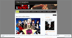 Desktop Screenshot of ihearasymphony.wordpress.com