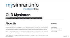 Desktop Screenshot of mysimraninfo.wordpress.com