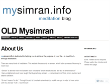 Tablet Screenshot of mysimraninfo.wordpress.com