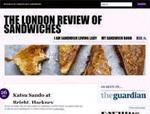 Tablet Screenshot of londonreviewofsandwiches.wordpress.com