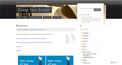 Desktop Screenshot of cookthestory.wordpress.com