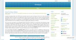 Desktop Screenshot of freeshopx.wordpress.com