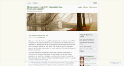 Desktop Screenshot of greening710.wordpress.com