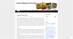 Desktop Screenshot of cateskitchen.wordpress.com