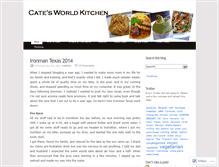 Tablet Screenshot of cateskitchen.wordpress.com