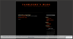 Desktop Screenshot of jasbleidy.wordpress.com