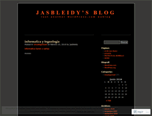 Tablet Screenshot of jasbleidy.wordpress.com