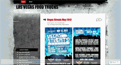 Desktop Screenshot of lasvegasfoodtrucks.wordpress.com