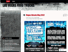 Tablet Screenshot of lasvegasfoodtrucks.wordpress.com