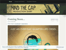 Tablet Screenshot of makingmindthegap.wordpress.com