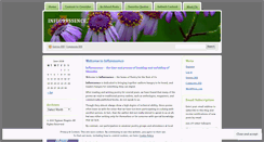 Desktop Screenshot of infloressence.wordpress.com