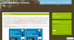 Desktop Screenshot of colombianuestropais.wordpress.com