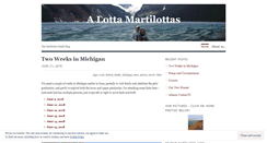 Desktop Screenshot of bmartilo.wordpress.com