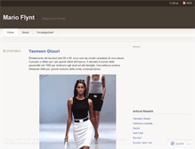Tablet Screenshot of marioflynt.wordpress.com
