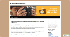 Desktop Screenshot of camarasdelmundo.wordpress.com