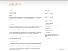 Tablet Screenshot of minhasregras.wordpress.com