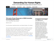 Tablet Screenshot of ourhumanrights.wordpress.com