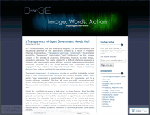 Tablet Screenshot of imagewordsaction.wordpress.com
