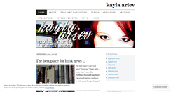 Desktop Screenshot of kaylaariev.wordpress.com