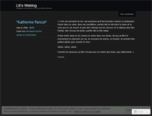 Tablet Screenshot of lilixxx.wordpress.com