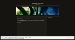 Desktop Screenshot of oldhippiebeetlebug.wordpress.com